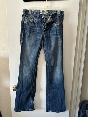 Ariat Women's Dark Blue Boot Cut Jeans